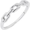 imageAmazon Essentials Plated Sterling Silver Chain Link Accent RingRhodium