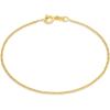 imageAmazon Essentials Sterling Curb Chain BraceletYellow Gold