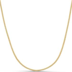 imageAmazon Essentials 14K Gold Plated Curb ChainYellow Gold