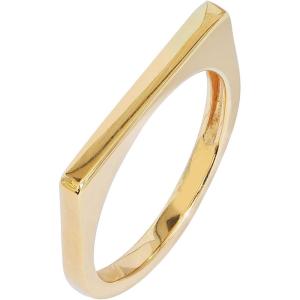 imageAmazon Essentials 14K Gold Plated Sterling Silver Bar RingYellow Gold