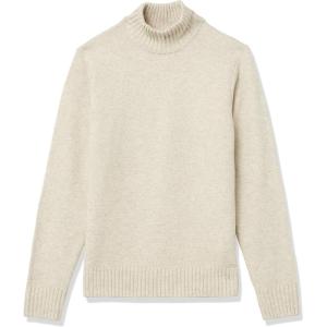 imageAmazon Essentials Mens LongSleeve Soft Touch Turtleneck SweaterOffwhite