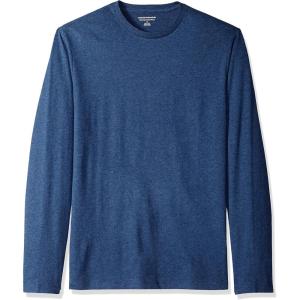 imageAmazon Essentials SlimFit Long Sleeve Shirt for Men Pocket and No Pocket StylesBlue Heather
