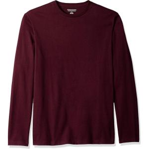 imageAmazon Essentials SlimFit Long Sleeve Shirt for Men Pocket and No Pocket StylesBurgundy