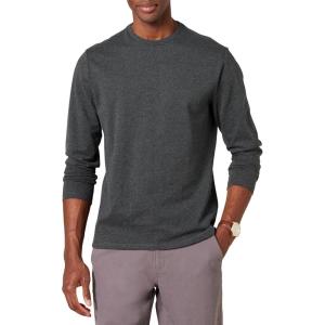 imageAmazon Essentials SlimFit Long Sleeve Shirt for Men Pocket and No Pocket StylesCharcoal Heather