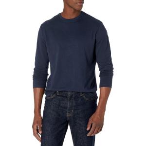 imageAmazon Essentials SlimFit Long Sleeve Shirt for Men Pocket and No Pocket StylesNavy