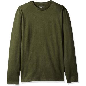 imageAmazon Essentials SlimFit Long Sleeve Shirt for Men Pocket and No Pocket StylesOlive Heather