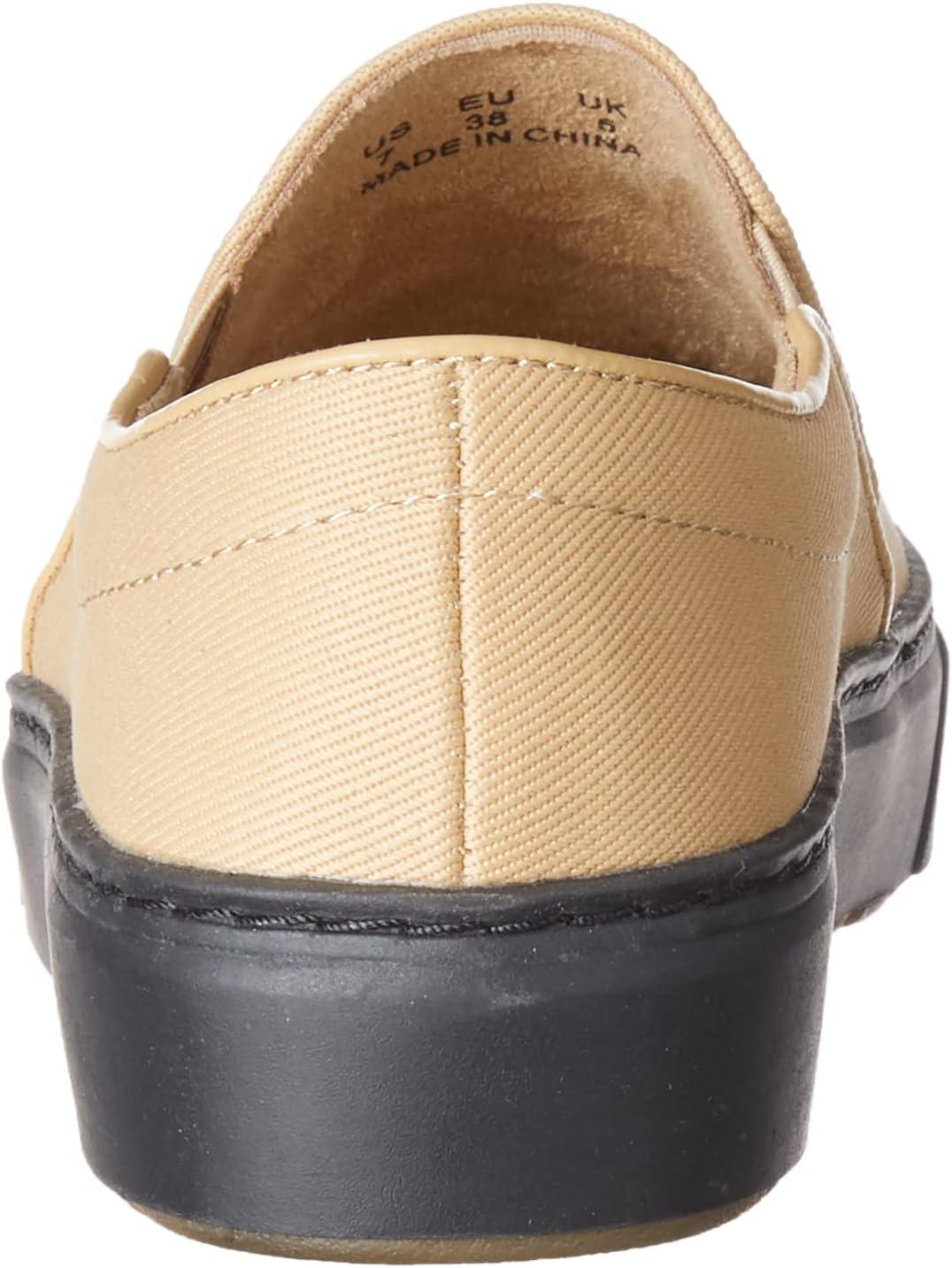 imageAmazon Essentials Womens Comfortable Slip on SneakerKhaki Brown