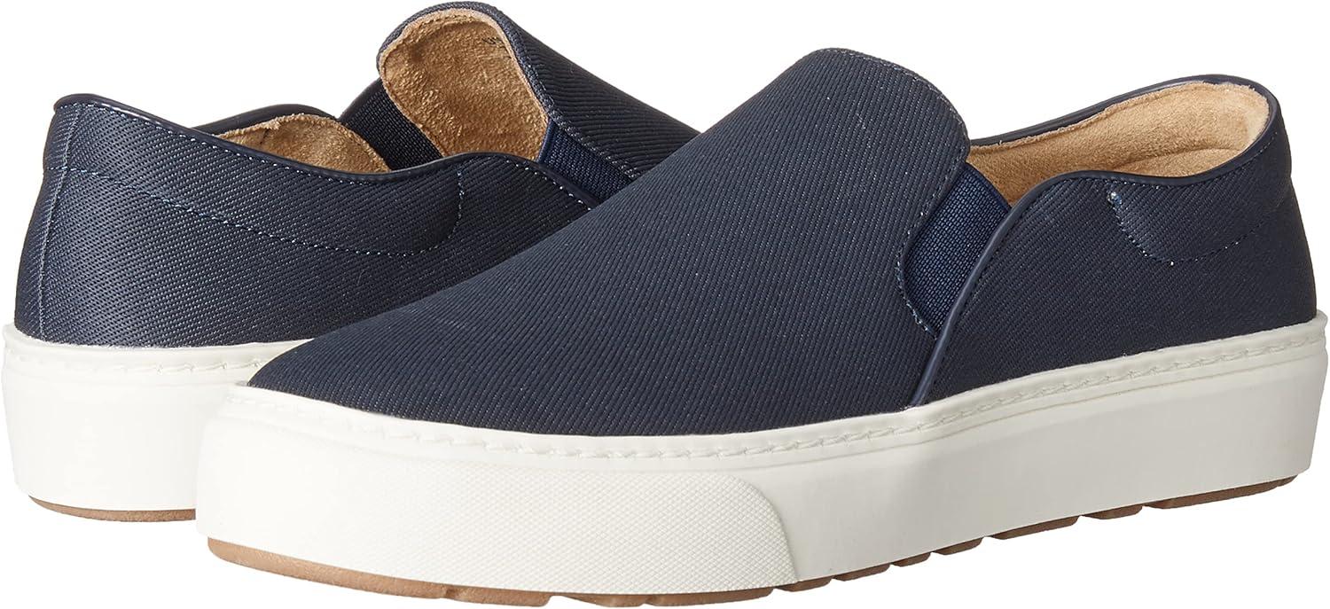 imageAmazon Essentials Womens Comfortable Slip on SneakerNavy