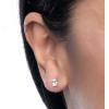 imageAmazon Essentials 025 to 1 Carat IGI Certified Solitaire Lab Grown Diamond Stud Earrings for Women in 14k Gold  4 Prong Round Cut GH Color VS1VS2 ClarityYellow Gold
