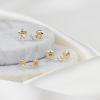 imageAmazon Essentials 025 to 1 Carat IGI Certified Solitaire Lab Grown Diamond Stud Earrings for Women in 14k Gold  4 Prong Round Cut GH Color VS1VS2 ClarityYellow Gold