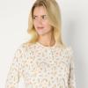 imageAmazon Essentials x Sofia Grainge Womens Long Sleeve Henley Pajama SetIvory Squirrel Picnic