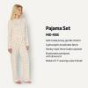imageAmazon Essentials x Sofia Grainge Womens Long Sleeve Henley Pajama SetIvory Squirrel Picnic