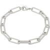 imageAmazon Essentials 14k Gold Plated or Silver Plated Chunky Chain Link Bracelet 75quotSilver