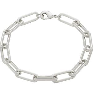imageAmazon Essentials 14k Gold Plated or Silver Plated Chunky Chain Link Bracelet 75quotSilver