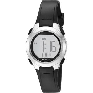 imageAmazon Essentials Womens Digital Chronograph Resin Strap WatchBlackSilver