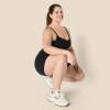 imageAmazon Essentials Womens Active FormFlex Buttery Soft High Waist Yoga Biker ShortsBlack