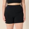 imageAmazon Essentials Womens Active FormFlex Buttery Soft High Waist Yoga Biker ShortsBlack