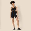 imageAmazon Essentials Womens Active FormFlex Buttery Soft High Waist Yoga Biker ShortsBlack