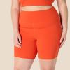 imageAmazon Essentials Womens Active FormFlex Buttery Soft High Waist Yoga Biker ShortsBright Red