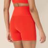 imageAmazon Essentials Womens Active FormFlex Buttery Soft High Waist Yoga Biker ShortsBright Red