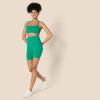 imageAmazon Essentials Womens Active FormFlex Buttery Soft High Waist Yoga Biker ShortsEmerald Green
