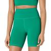 imageAmazon Essentials Womens Active FormFlex Buttery Soft High Waist Yoga Biker ShortsEmerald Green