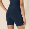 imageAmazon Essentials Womens Active FormFlex Buttery Soft High Waist Yoga Biker ShortsNavy