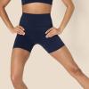 imageAmazon Essentials Womens Active FormFlex Buttery Soft High Waist Yoga Biker ShortsNavy