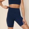 imageAmazon Essentials Womens Active FormFlex Buttery Soft High Waist Yoga Biker ShortsNavy
