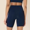imageAmazon Essentials Womens Active FormFlex Buttery Soft High Waist Yoga Biker ShortsNavy