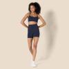 imageAmazon Essentials Womens Active FormFlex Buttery Soft High Waist Yoga Biker ShortsNavy