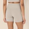 imageAmazon Essentials Womens Active FormFlex Buttery Soft High Waist Yoga Biker ShortsTaupe