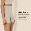 imageAmazon Essentials Womens Active FormFlex Buttery Soft High Waist Yoga Biker ShortsTaupe