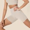imageAmazon Essentials Womens Active FormFlex Buttery Soft High Waist Yoga Biker ShortsTaupe