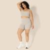 imageAmazon Essentials Womens Active FormFlex Buttery Soft High Waist Yoga Biker ShortsTaupe