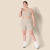imageAmazon Essentials Womens Active FormFlex Buttery Soft High Waist Yoga Biker ShortsTaupe