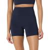 imageAmazon Essentials Womens Active FormFlex Buttery Soft High Waist Yoga Biker ShortsNavy