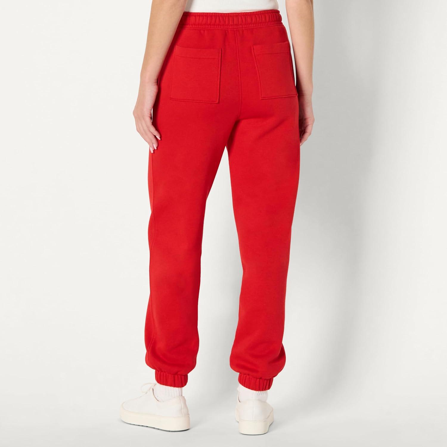 imageAmazon Essentials x Sofia Grainge Womens HighRise RelaxedFit JoggerRed