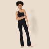 imageAmazon Essentials Womens Active FormFlex Buttery Soft High Waist Bootcut 315quot Inseam Full Length Yoga Pant LeggingsBlack