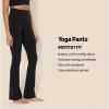 imageAmazon Essentials Womens Active FormFlex Buttery Soft High Waist Bootcut 315quot Inseam Full Length Yoga Pant LeggingsBlack
