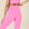 imageAmazon Essentials Womens Active FormFlex Buttery Soft High Waist Bootcut 315quot Inseam Full Length Yoga Pant LeggingsFlamingo Pink