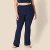 imageAmazon Essentials Womens Active FormFlex Buttery Soft High Waist Bootcut 315quot Inseam Full Length Yoga Pant LeggingsNavy