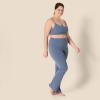 imageAmazon Essentials Womens Active FormFlex Buttery Soft High Waist Bootcut 315quot Inseam Full Length Yoga Pant LeggingsSlate Grey