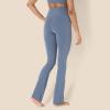 imageAmazon Essentials Womens Active FormFlex Buttery Soft High Waist Bootcut 315quot Inseam Full Length Yoga Pant LeggingsSlate Grey