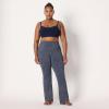 imageAmazon Essentials Womens Active FormFlex Buttery Soft High Waist Bootcut 315quot Inseam Full Length Yoga Pant LeggingsSpace Dye Slate