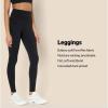 imageAmazon Essentials Womens Active FormFlex Buttery Soft High Waist Yoga Workout LeggingsBlack