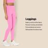 imageAmazon Essentials Womens Active FormFlex Buttery Soft High Waist Yoga Workout LeggingsFlamingo Pink