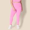 imageAmazon Essentials Womens Active FormFlex Buttery Soft High Waist Yoga Workout LeggingsFlamingo Pink