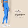 imageAmazon Essentials Womens Active FormFlex Buttery Soft High Waist Yoga Workout LeggingsOcean Blue