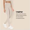 imageAmazon Essentials Womens Active FormFlex Buttery Soft High Waist Yoga Workout LeggingsTaupe